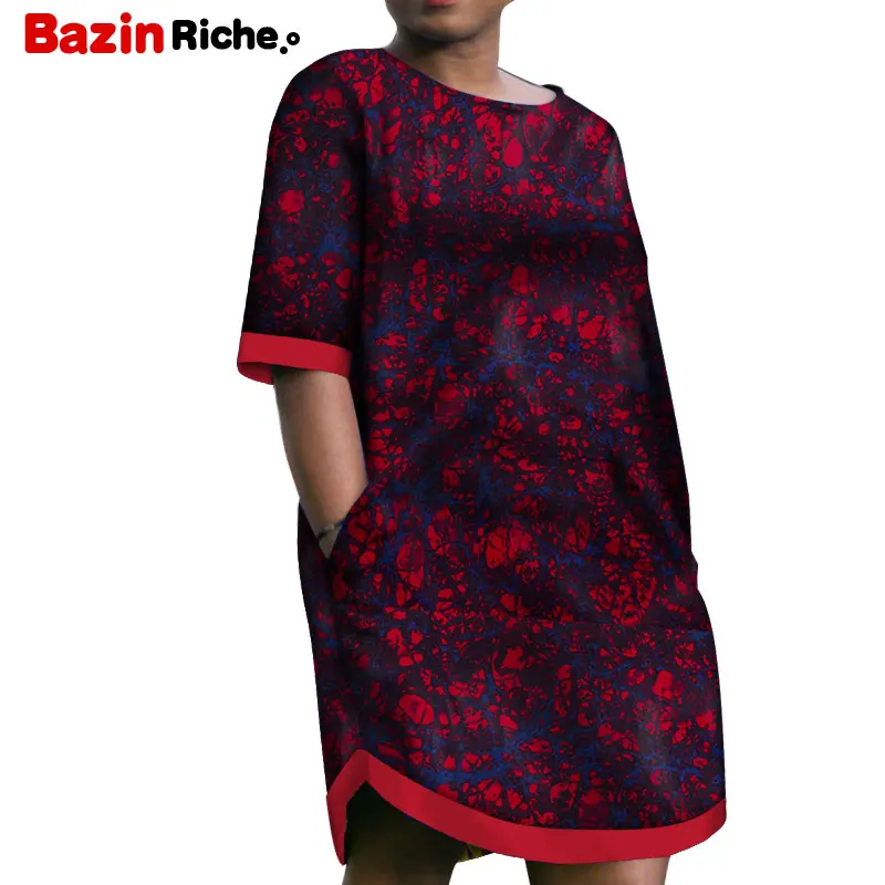 Самая низкая цена африканские короткие платья для женщин повседневные Дашики