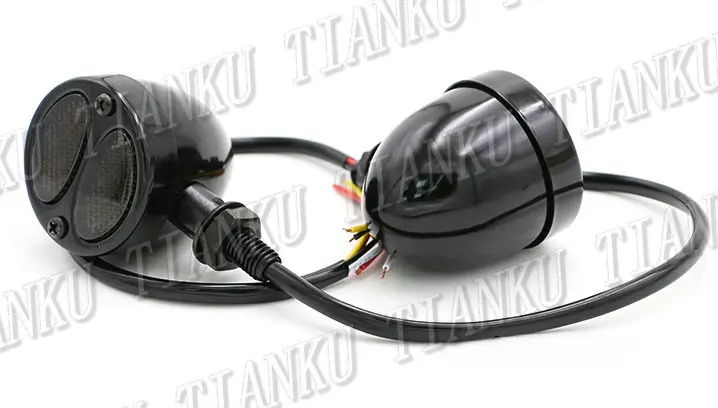 Металлический светодиодный поворотник для Kawasaki Vulcan Classic VN 400 VN500 VN800 900 1200 1500 1600