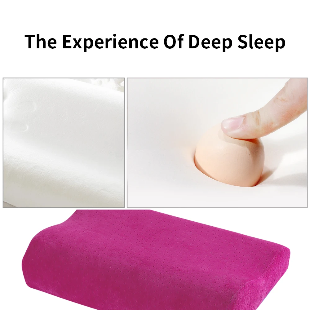 DIDIHOU бархатная Ортопедическая подушка с эффектом памяти для шеи шейного отдела