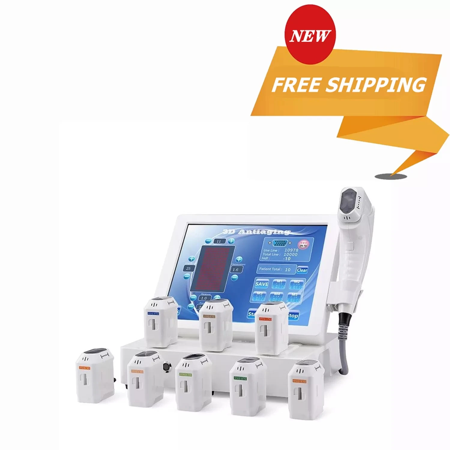 

2021 новейшая 4D машина для подтяжки кожи лица против морщин инструмент для красоты лица формирование тела Массажер для похудения лица и тела ...