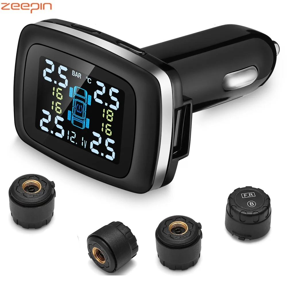 Zeepin C100 TPMS 8Bar автомобильная система контроля давления в шинах разъем