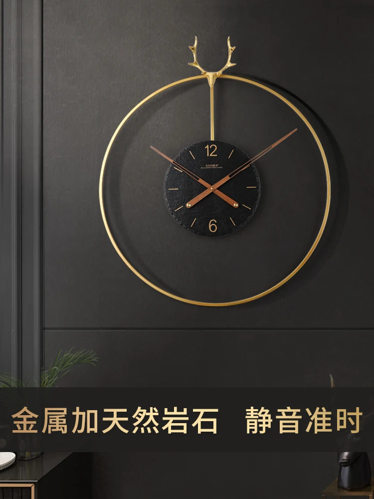 

Electronic Automatic Wall Clock Modern Design Silent Wall Clock Living Room Luxury Creative Orologio Da Parete Home Watch