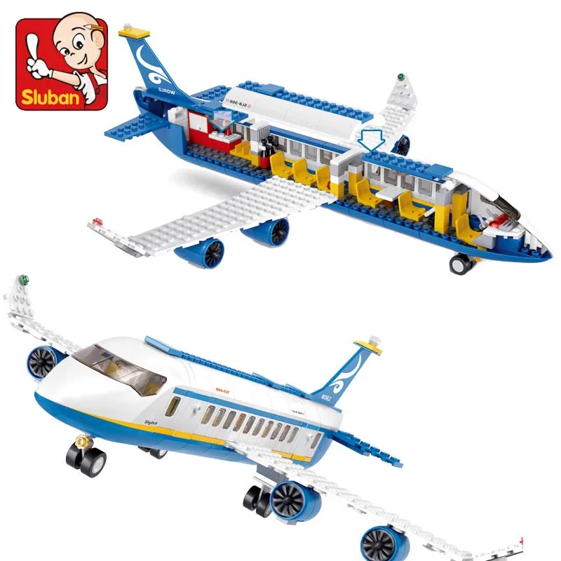 Городской самолёт 747 комплектов друзья аэропорт станция комплекты вертолет