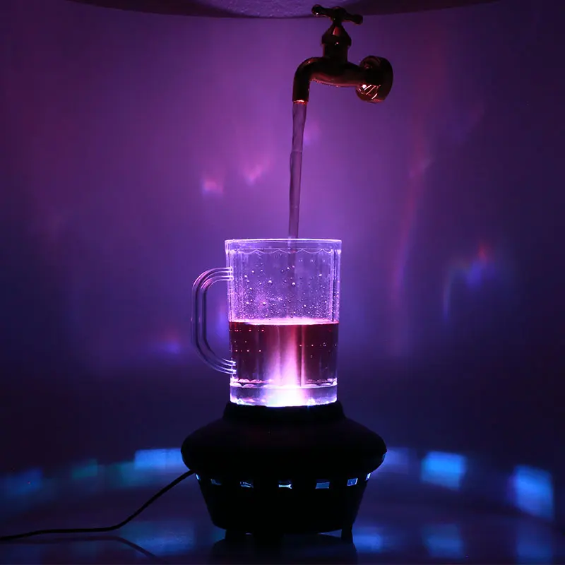 Желтая волшебная лампа для регулирующего крана Подвесной Кран 220 В декоративная