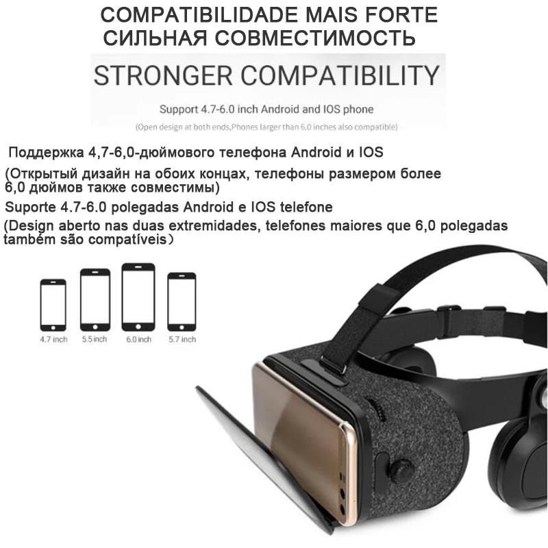 Bobovr Z5 шлем Bobo 3D VR очки Виртуальная реальность гарнитура для смартфона смартфон