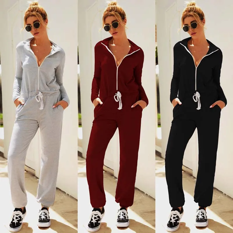 Женский пляжный комбинезон длинный флисовый с капюшоном и длинными рукавами на