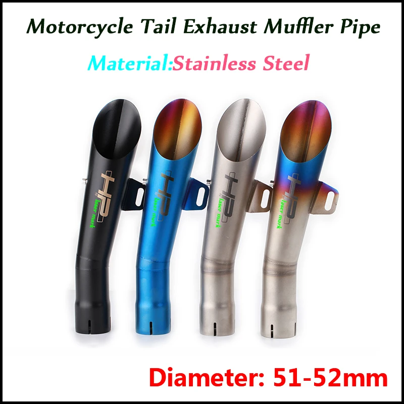 Выхлопной глушитель выхлопная труба съемный хвостовик из нержавеющей стали