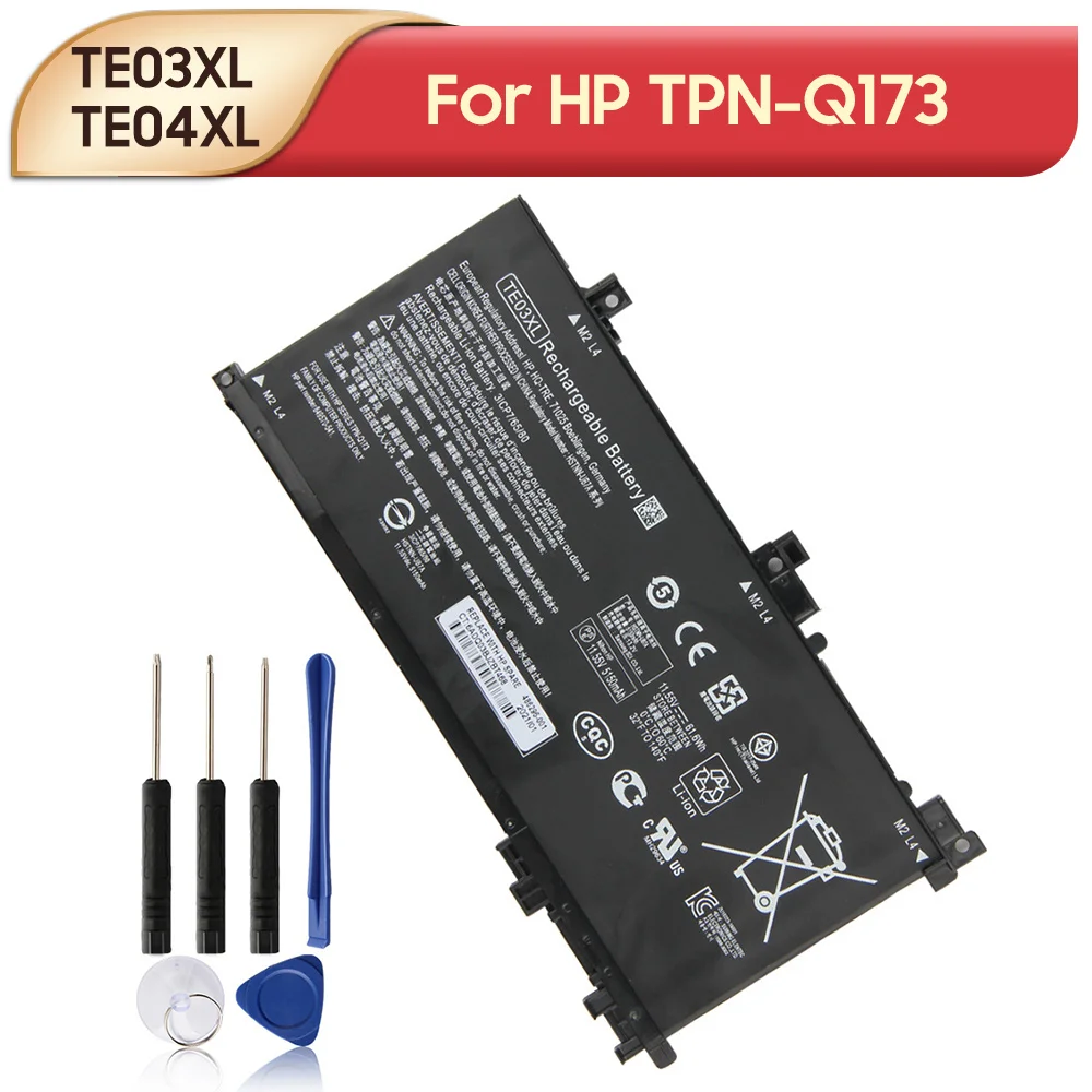 

Original Replacement Laptop Battery TE03XL TE04XL For HP OMEN 15 TPN-Q173 HSTNN-UB7A 15-bc011TX 15-bc012TX 15-bc013TX AX017TX