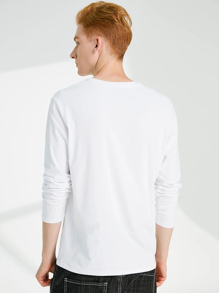 Pioneer Camp Crewneck Мужская Уличная одежда с длинным рукавом Футболка хлопковая принтом
