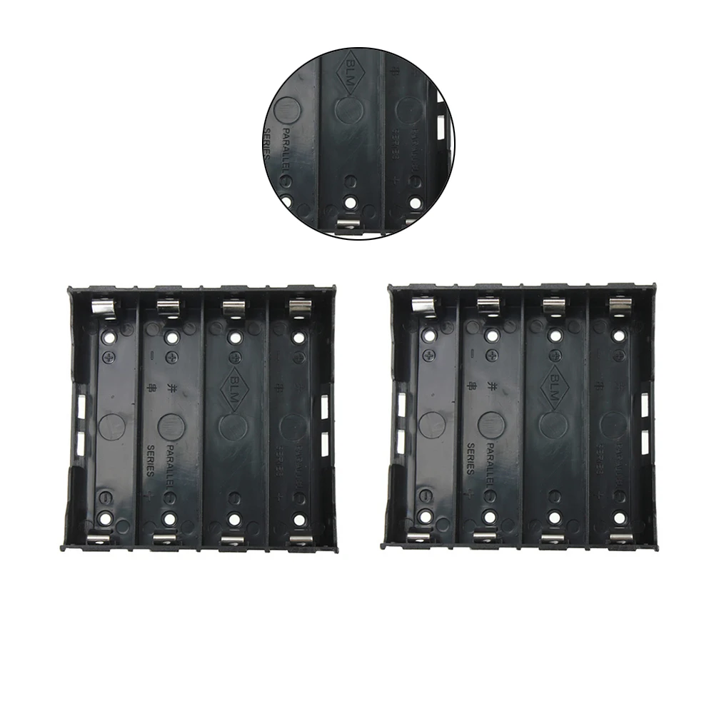2 шт./компл. ABS 18650 Чехлы для портативного зарядного устройства 2X3X4X18650 держатель
