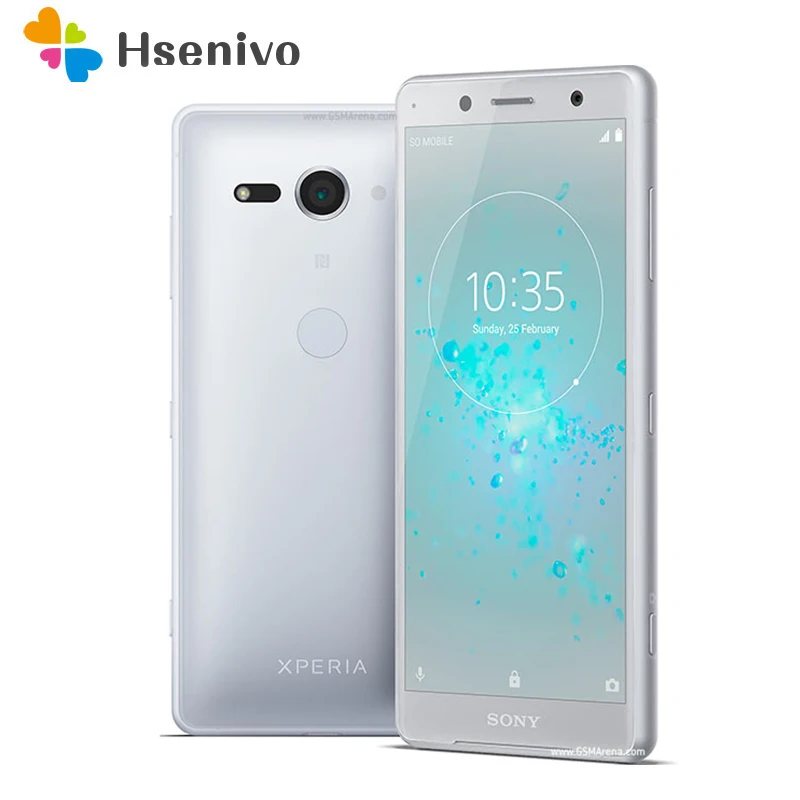 Смартфон Sony Xperia XZ2 H8216 Восстановленный 5 7 дюйма Восьмиядерный 64 ГБ 4 Гб ОЗУ 2160p 19 МП