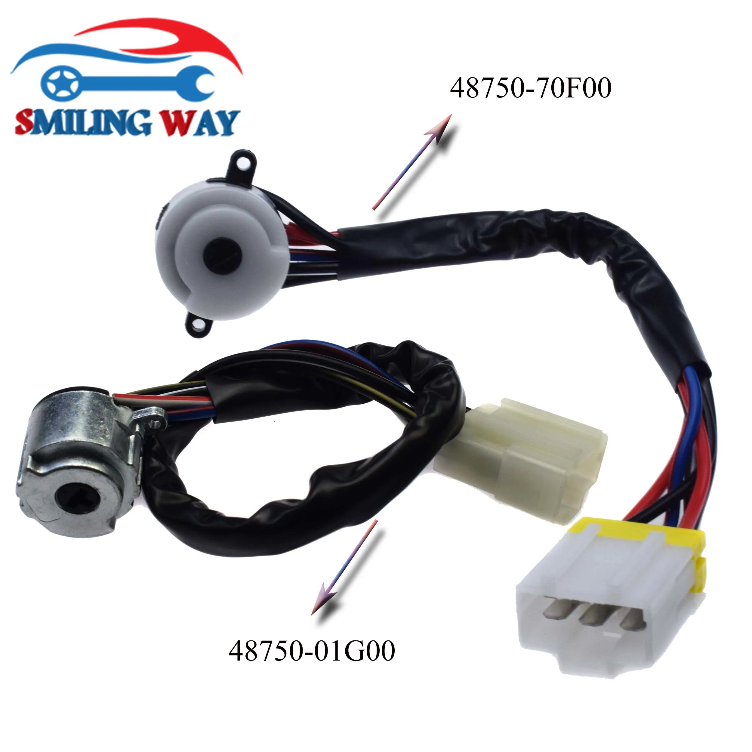 Переключатель зажигания для Nissan 240SX 1995 1998 / 1989 1994 & D21 1986 Pickup 1996 1997 Pathfinder 1987 2.4L