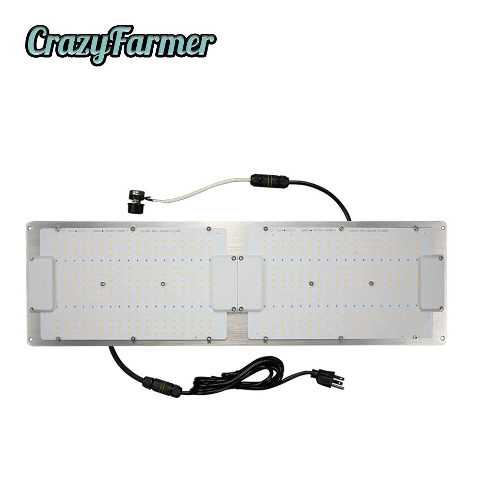 

Geeklight Crazy Farmer 240W Led Grow Lights with Samsung lm301h lm301b Full Spectrum for Indoor Farming