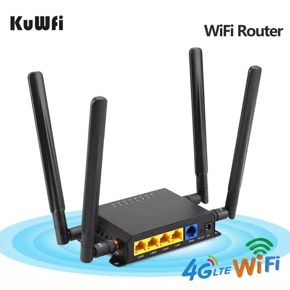 

300Mbps High Power Long Range 128M OpenWrt 3G/4G SIM Car Wireless Router Wifi Repeater with VPN 4removable Antenna Strong Signal