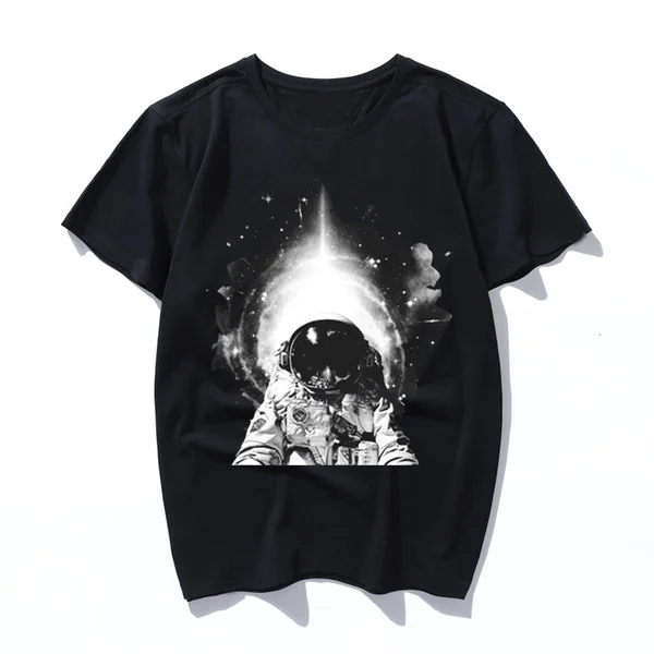 

space travel T Shirt Funny Tops Men Short Sleeve Cotton O-neck Tee Novelty T-shirt EU