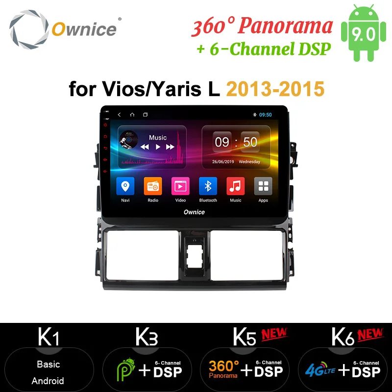 Ownice Android 10 0 Восьмиядерный 360 панорамный автомобильный Радио плеер GPS DVR OBD DVD DSP 4G SPDIF