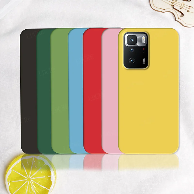 

For Cover Xiaomi Poco X3 GT Case For Poco X3 GT Capas TPU Candy Soft Case For Redmi Note 10 Pro 10 S Poco F3 M3 X3 Pro GT Fundas