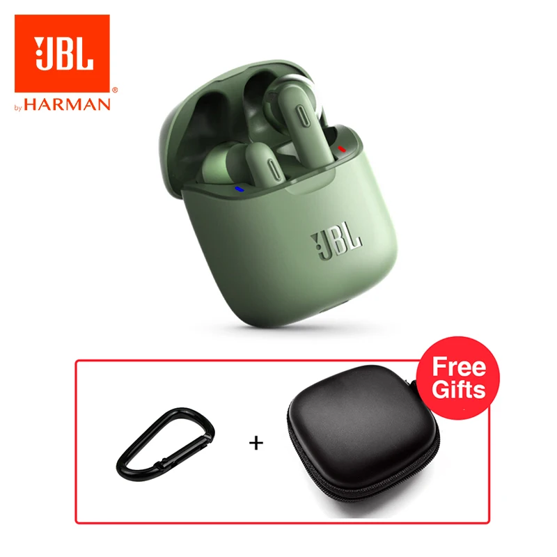 JBL Tune 220TWS Bluetooth V5.0 наушники беспроводные в ухо с стерео микрофоном и зарядным