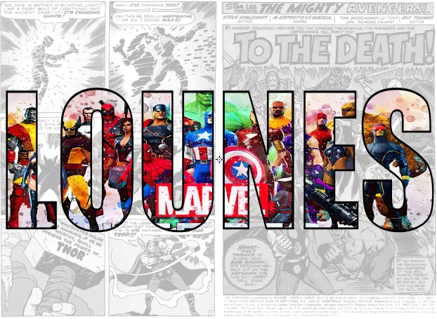 

Marvel Custom Name Graffiti Canvas Painting Posters Wall for Living Room Home Prints