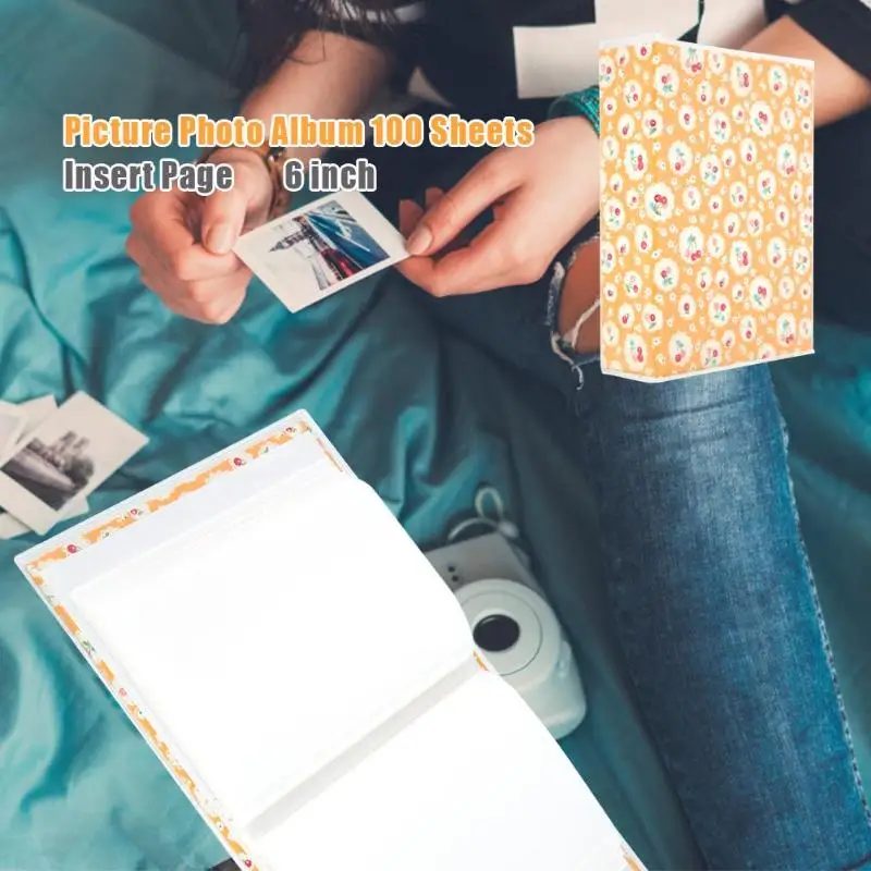 100 листов вставка страницы 6 дюймов пленка Картина чехол мгновенная рамка для