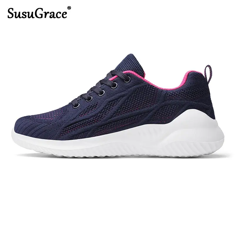 

SusuGrace Women Running Shoes Summer New Walking Female Sneakers Lightweight Fashion Jogging Footwear Outdoor Large Size 35-42