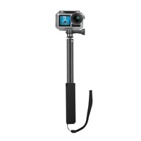 waterproof diving case extendable monopod selfie stick for dji osmo action cam aluminum alloy self timer rod without shaking