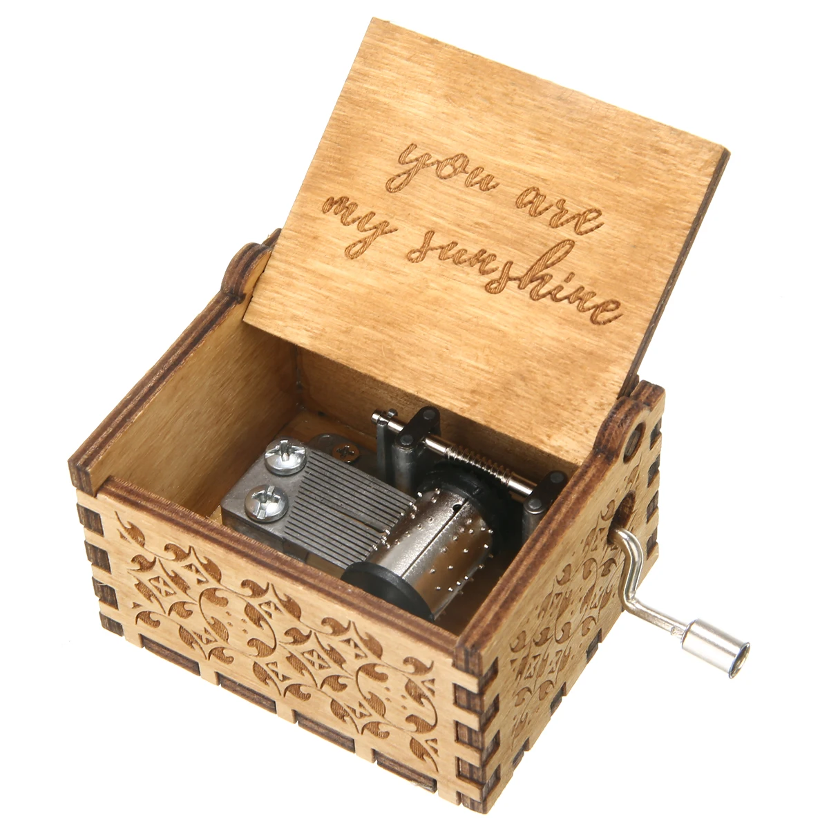 Музыкальный Чехол ручной работы Ты мой Солнечный свет чехол с гравировкой