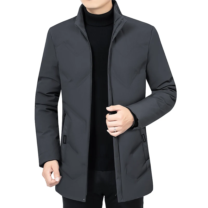 Новинка 2021, зимняя мужская куртка, утепленные теплые мужские парки, пальто с капюшоном, мужские флисовые куртки, верхняя одежда, ветрозащитн...