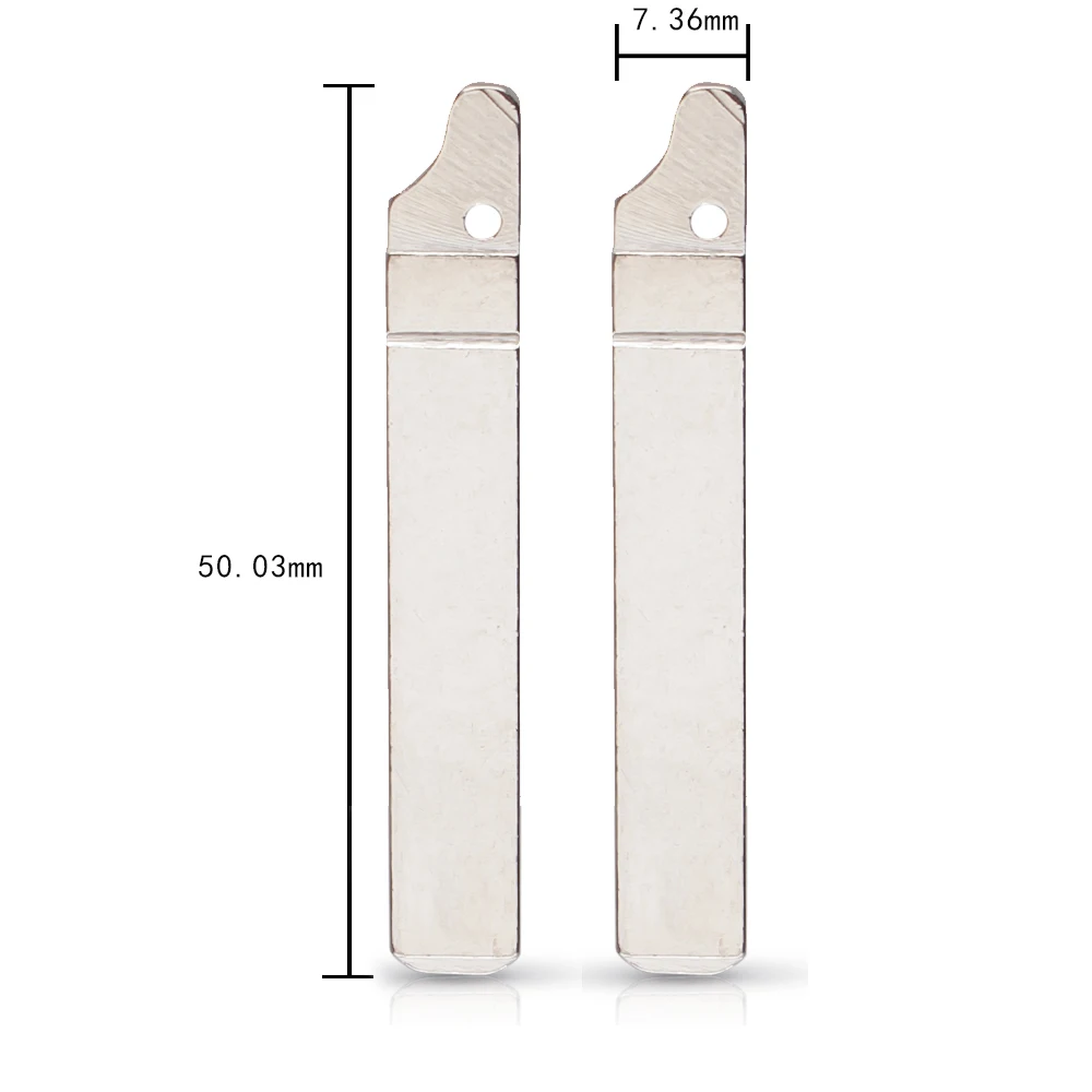 KEYYOU металлическая заготовка необработанная застежка модель модели № 72 для Citroen