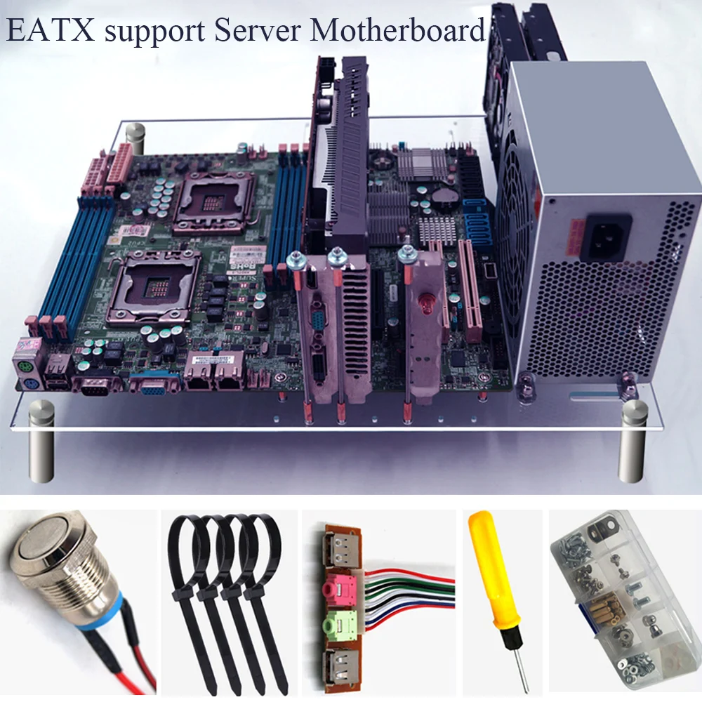 Акриловые EATX Настольный чехол 