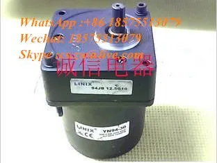 

LINIX AC Шестерни мотор 94JB 12.5G10 YN94-30 30 Вт 0.45A 220V 112 об/мин б/у