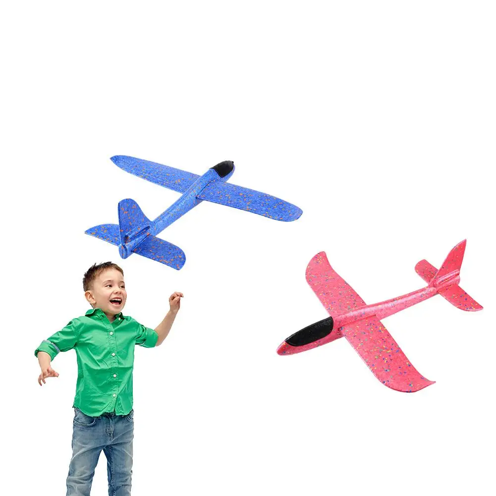 2 шт. детский планер из пеноматериала DIY самолет Летающий змей модель ручной