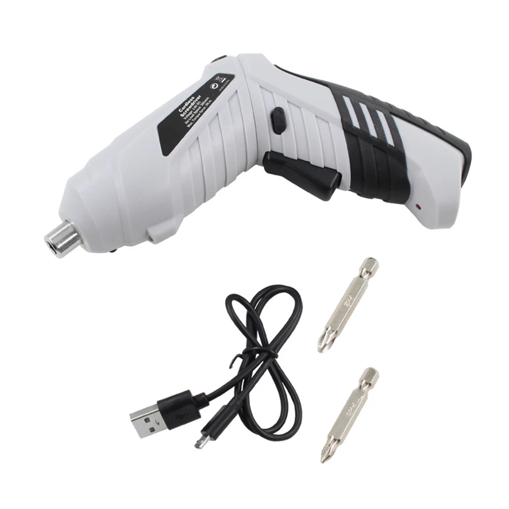 

Electric Screwdriver With Bits USB Rechargeable 200mA Battery Mini Cordless Electric Screwdriver Set