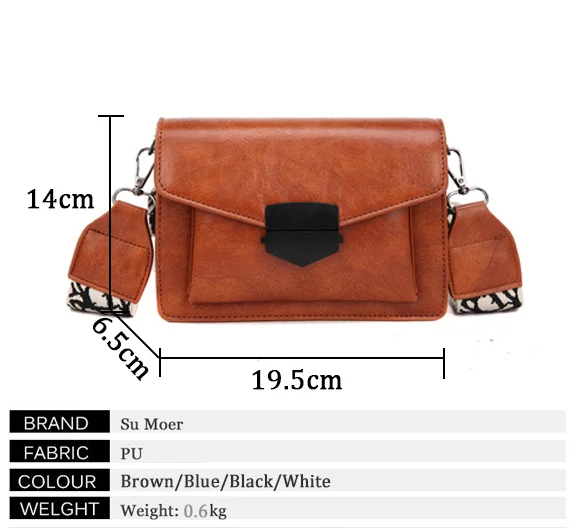 Мини сумка для женщин модная новинка 2020 Ins ультра огонь ретро широкий ремешок