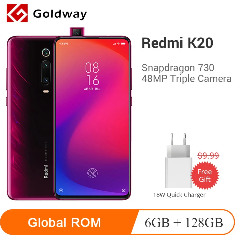 Xiaomi Redmi K20 смартфон с 5 дюймовым дисплеем восьмиядерным процессором Snapdragon 730 6 39 &quot