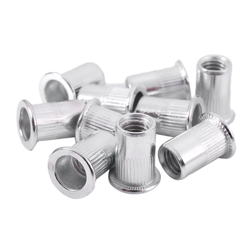 

Rivet Tool Threaded Insert Hand Riveting Kit Nuts Riveter Tool Box Set Hand Manual Repair Tools For Auto Rivets Drill Adapter