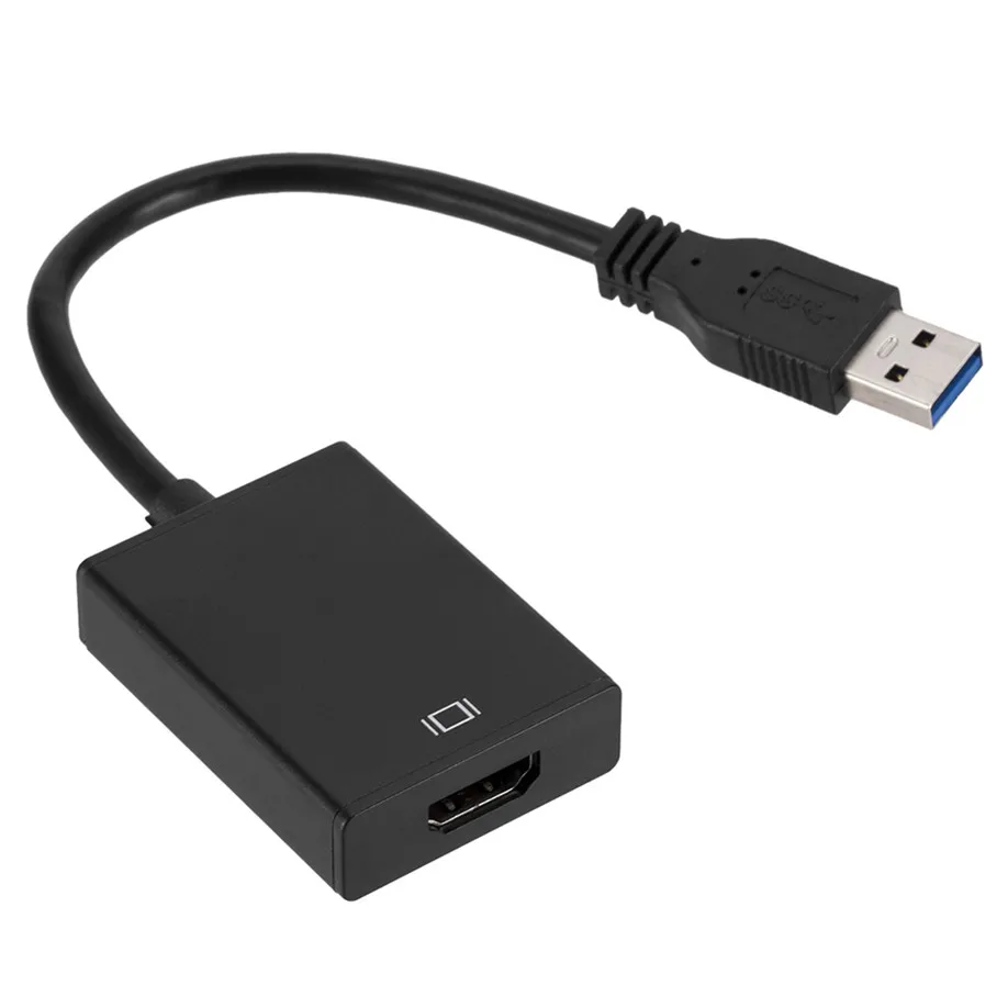50 штук в наборе USB 3 0 to VGA к HDMI внешняя видеокарта мульти Дисплей конвертер адаптер