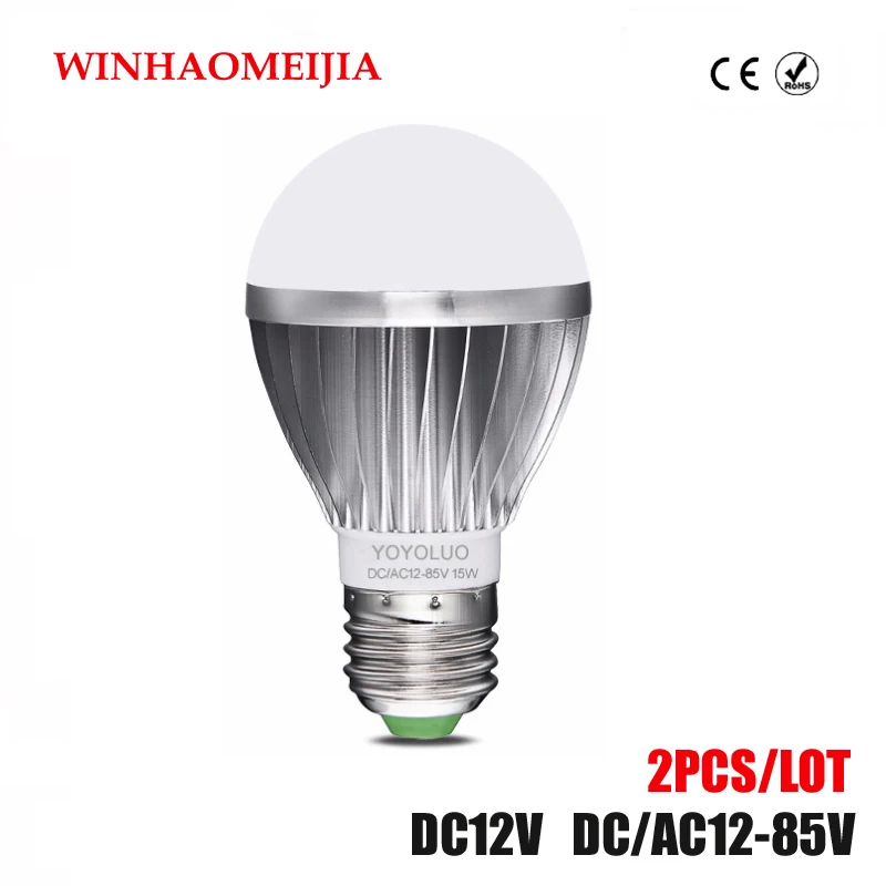 2021 AC/DC Светодиодный лампы 12V светильник 24V е байка 36В светодиодный лампада ампулы
