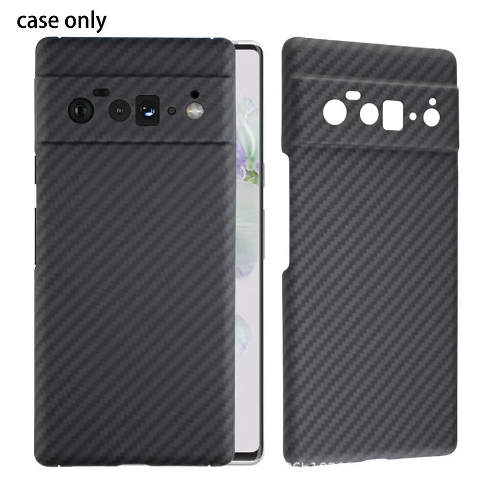 

QADIRl Carbon Fiber Cases For Google Pixel 6 Pro Cases Protect The Phone Lens Ultra-thin Anti-drop Pixel