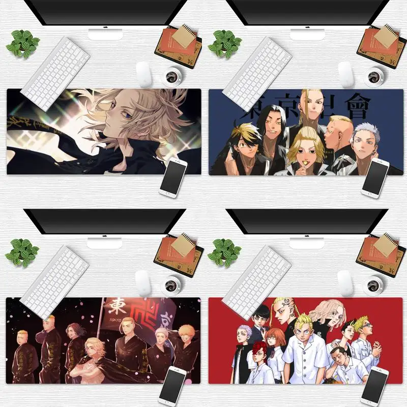 

Коврик для мыши игровой, с рисунком «Токийский репотенс», нескользящий