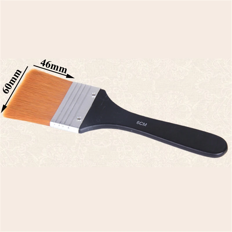 1 Шт. Высокое качество кисти для рисования Нейлон масляной живописи вода порошок