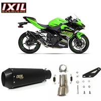 original ixil motorcycle exhaust system for kawasaki ninja 400 motocross exhaust modification for nondistructive shock absorbent