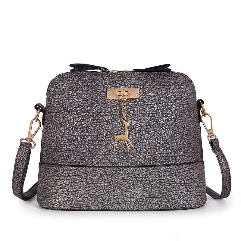 

SFM Women Shoulder Bags 2021 Fashion Mini Bag With Deer Toy Shell Shape Bag Women Shoulder Bags Handbag