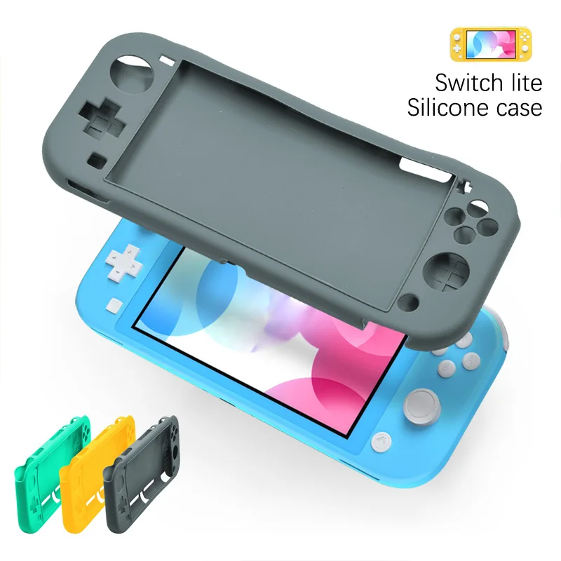 Силиконовый защитный чехол для Nintendo Switch Lite 2019 Мягкий с защитой от царапин бампер