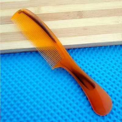 

2pcs Beef Tendon Comb In The Teeth Of The Two Teeth, The Comb Tail Comb Is Not Easy To Break The Plastic Cooked Rubber Comb Sale