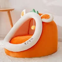 cute cat bed warm pet house kitten cave cushion comfort cat house basket tent puppy nest small dog mat supplies bed for cats