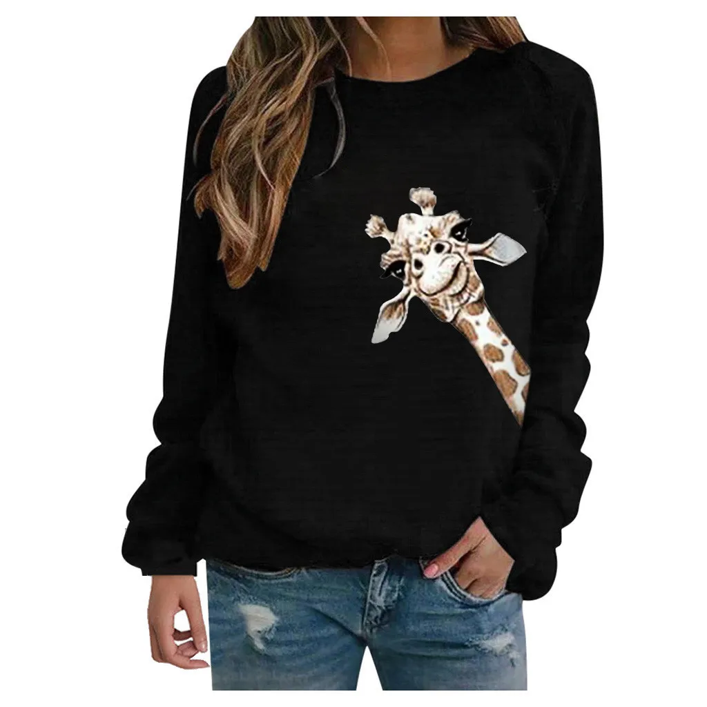 Женские толстовки Осенние Топы модный свитер в стиле пэчворк с длинным рукавом и