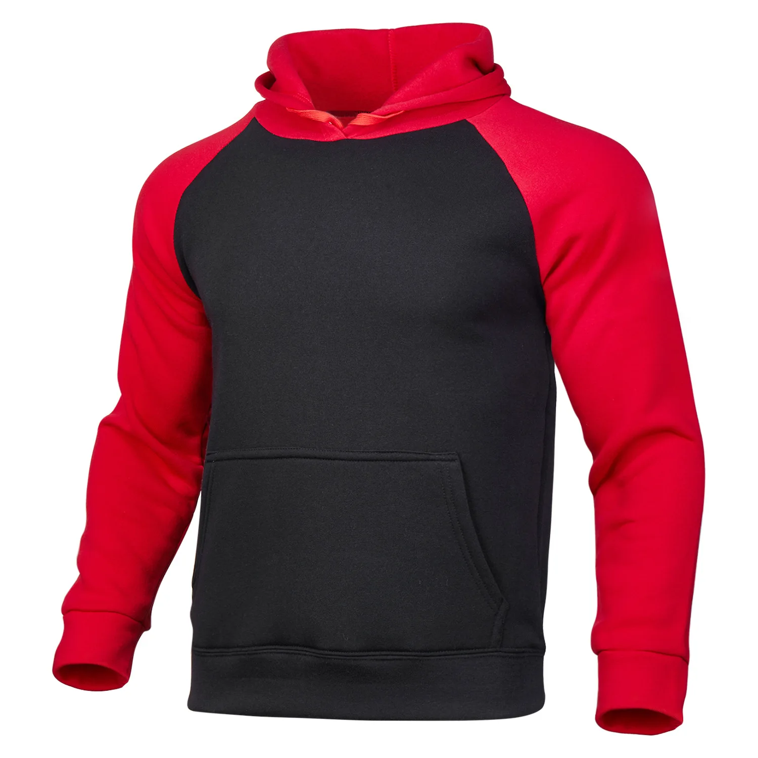 

2021 brand new three-bar hoodie sweater solid color sportswear men's workout clothes sportswear, running clothes