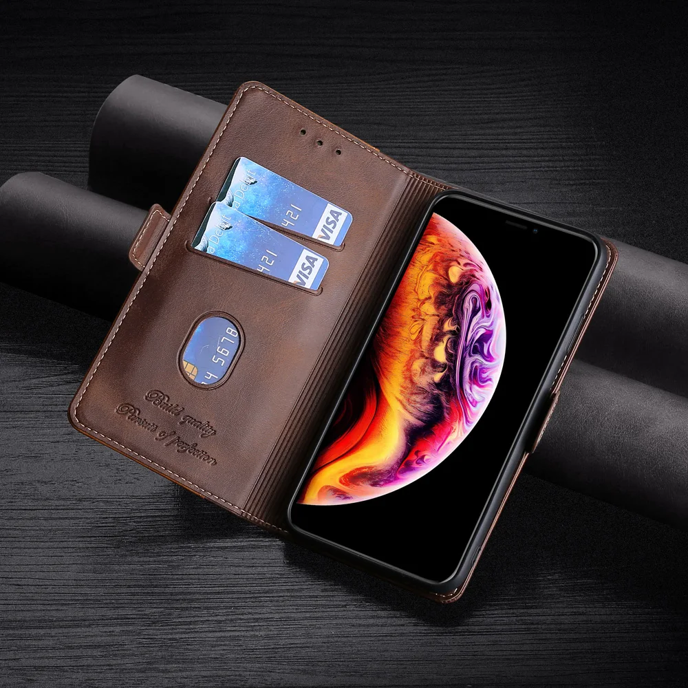 Роскошный кожаный флип чехол кошелек для Samsung Galaxy S20 FE Fan Edition 5G S10 S10E S9 Ultra Lite EDGE Plus