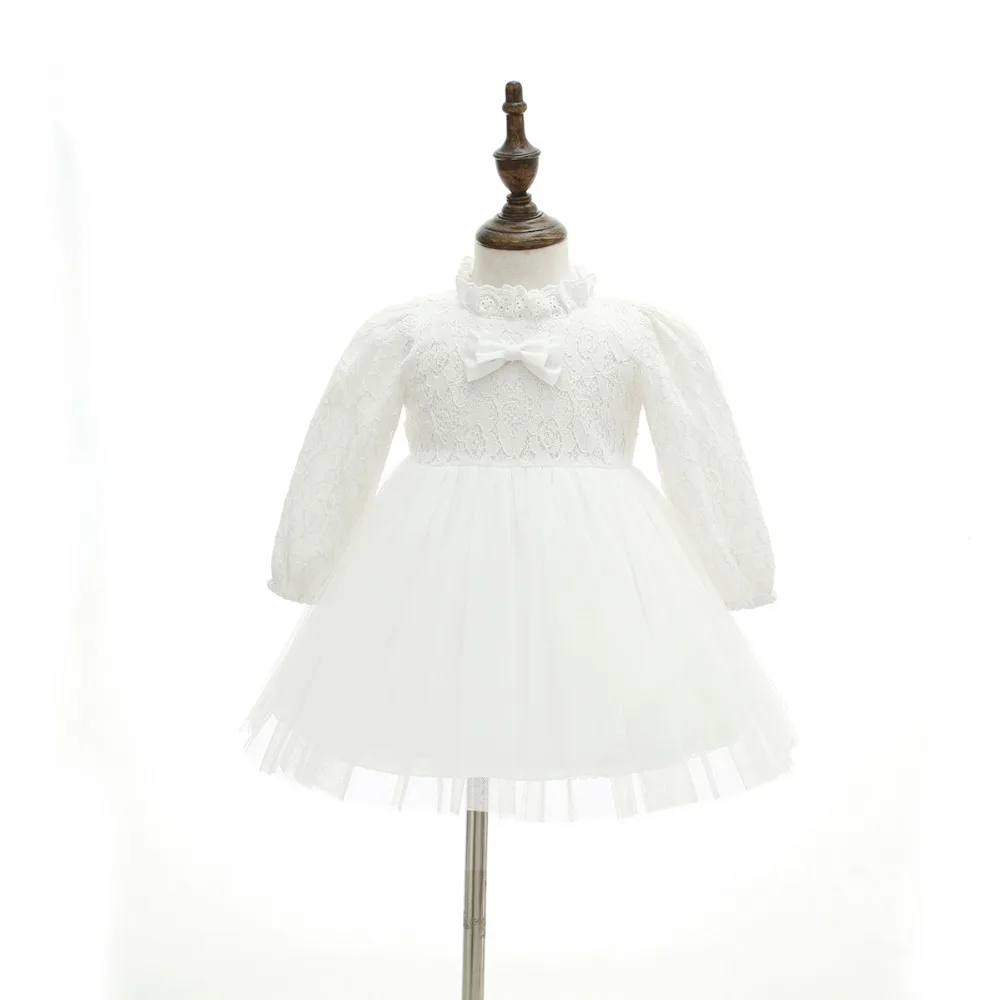 Кружевное платье с длинным рукавом на возраст 1-2 года | Мать и ребенок